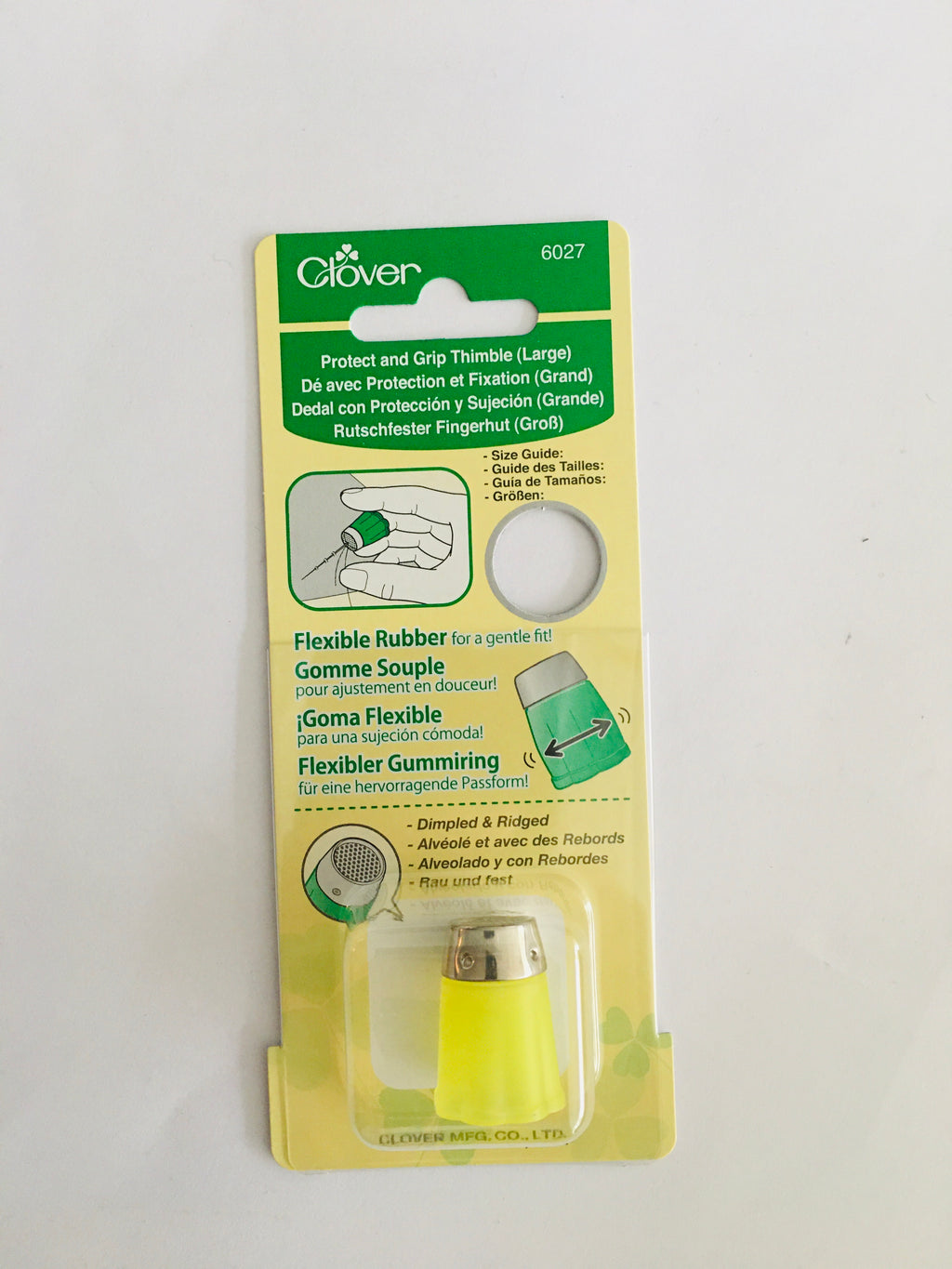 Clover Protect and Grip Thimble Large