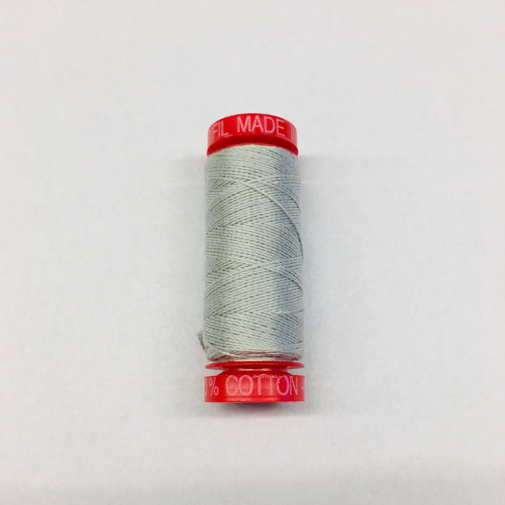 Aurifil Mako Hand Quilting Thread Aluminium