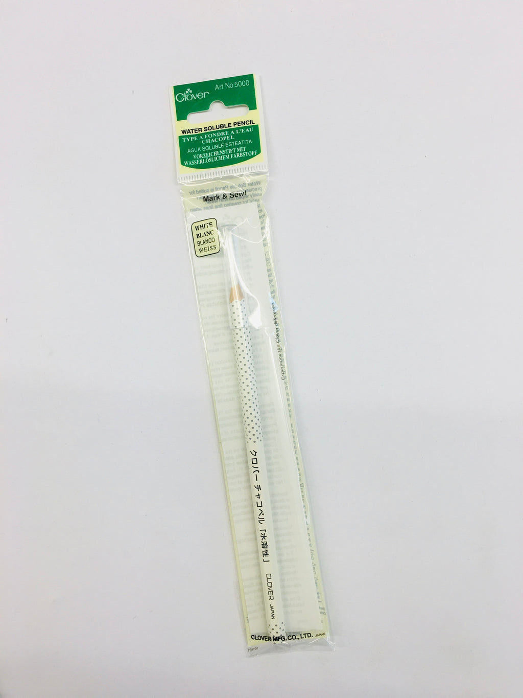 Clover Water Soluble Pencil White