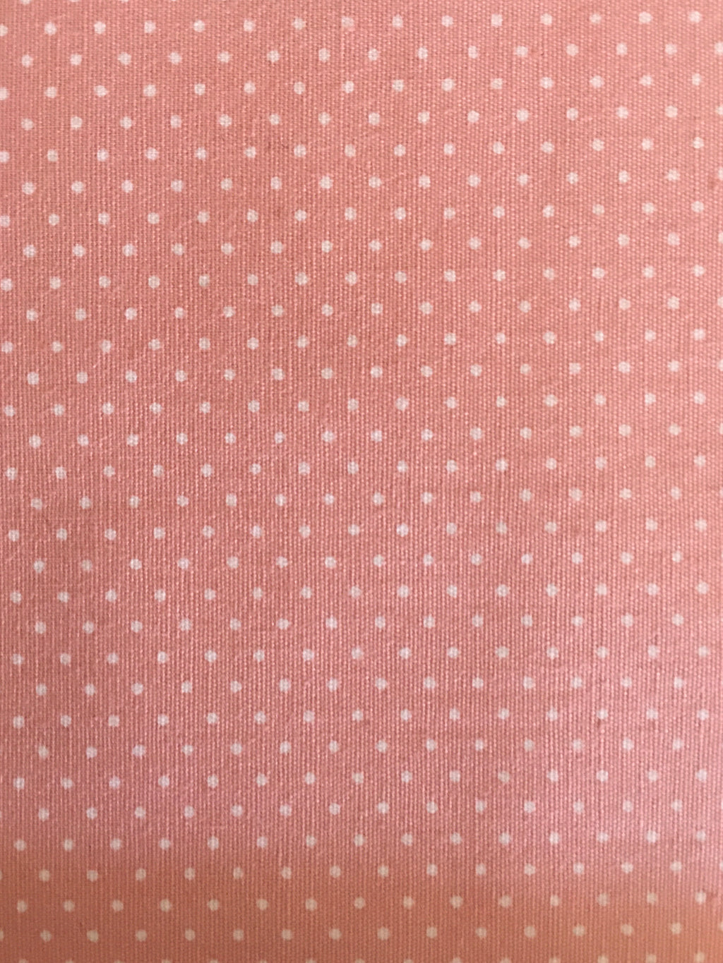 Sevenberry White Micro Dot on Dusty Pink
