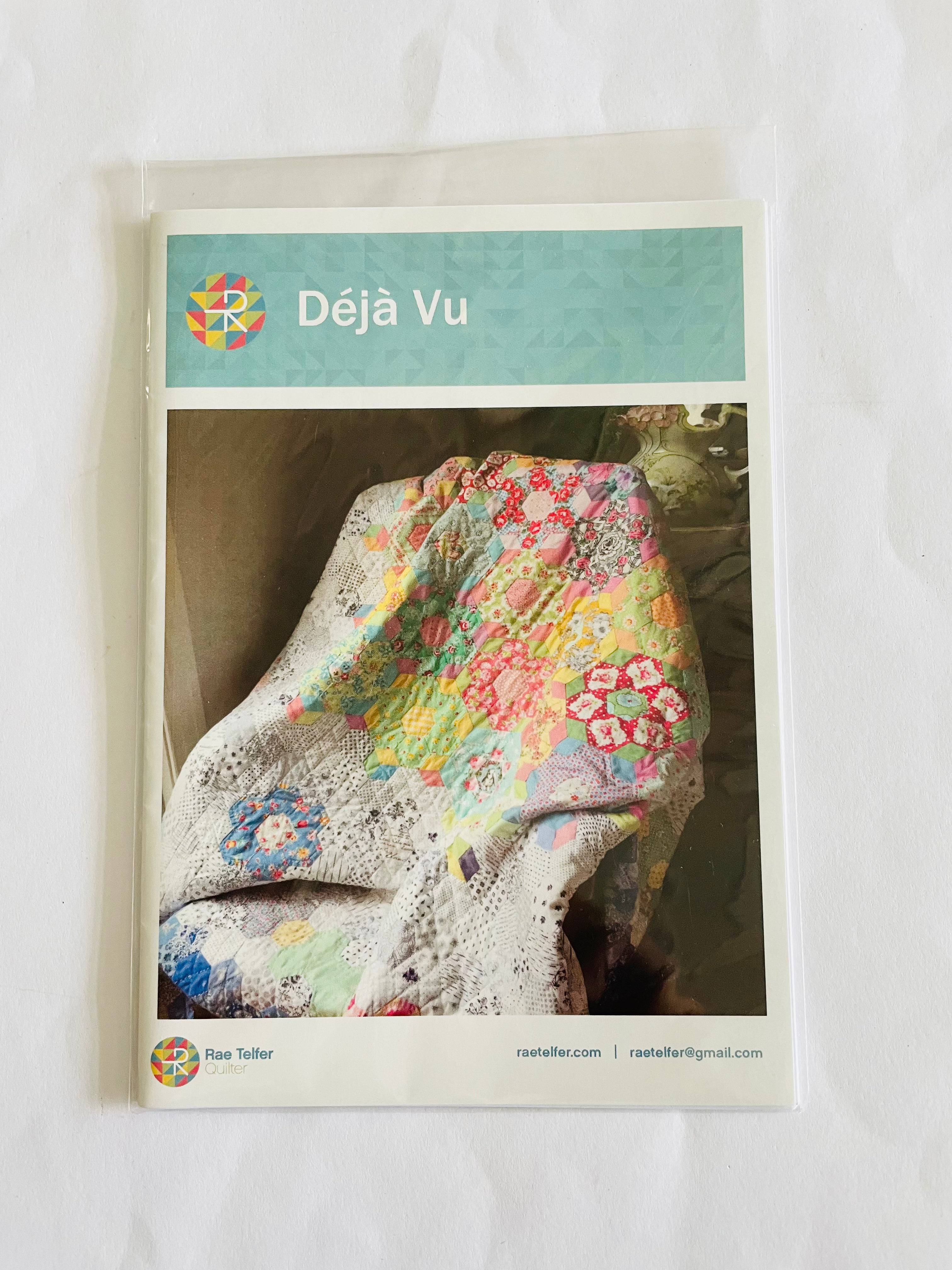 Deja Vu Quilt Pattern by Rae Telfer