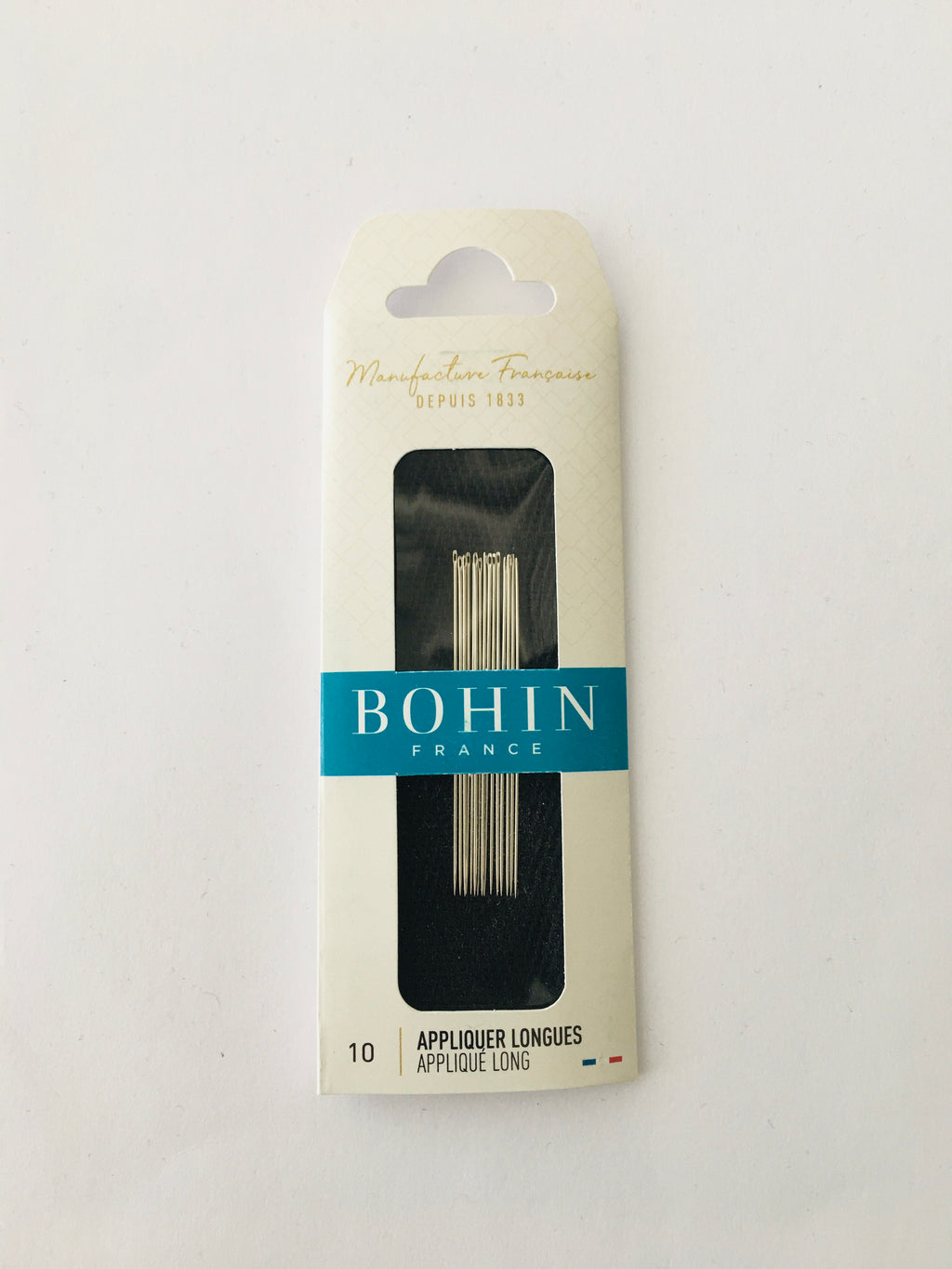Bohin Applique Long Size 10 Needles